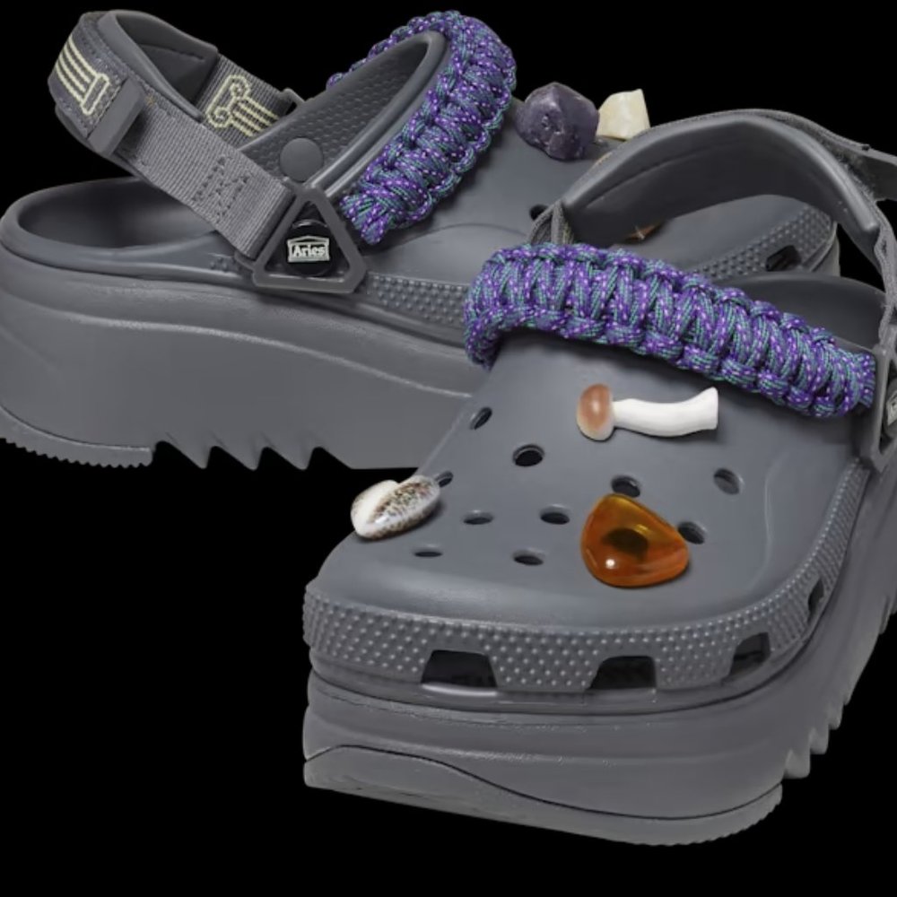 ARIES X CLASSIC HIKER XSCAPE CLOG Slate Grey Women's size